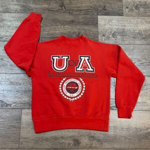 Vintage 90s JanSport Arizona Wildcats Red Crewneck Sweatshirt Made in USA Medium